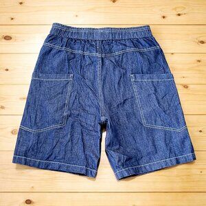 Vintage Dark Wash Denim Shorts